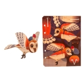 Eule – 3D Deko Grusskarte