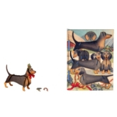 Dackel – 3D Deko Grusskarte