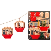 Gondel – 3D Deko Grusskarte