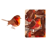 Rotkelchchen – 3D Deko Grusskarte