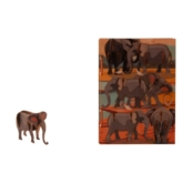 Elefant – 3D Deko Grusskarte
