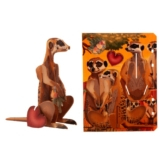 Erdmännchen – 3D Deko Grusskarte