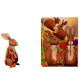 Hase – 3D Deko Grusskarte