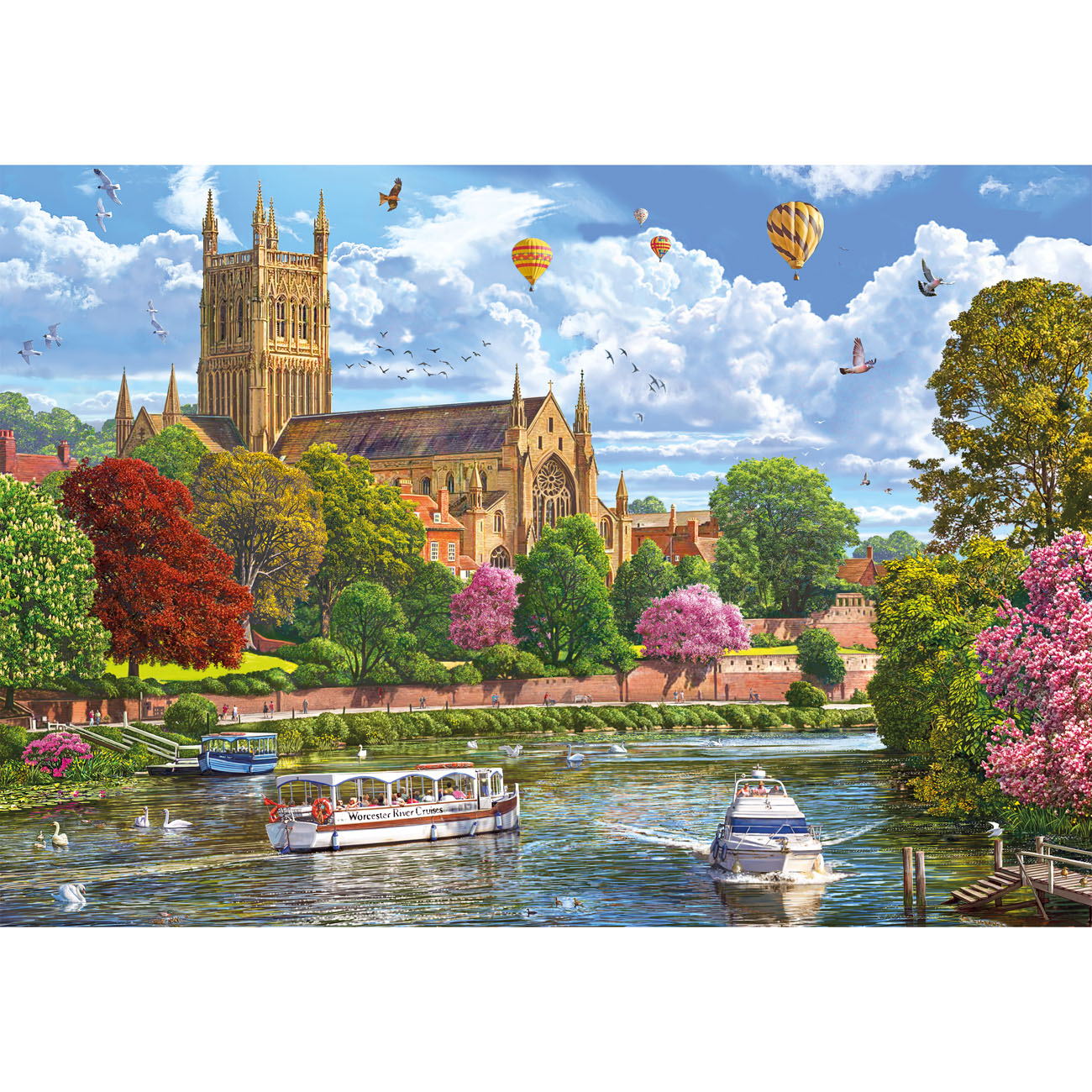 Worcester from the River – 500