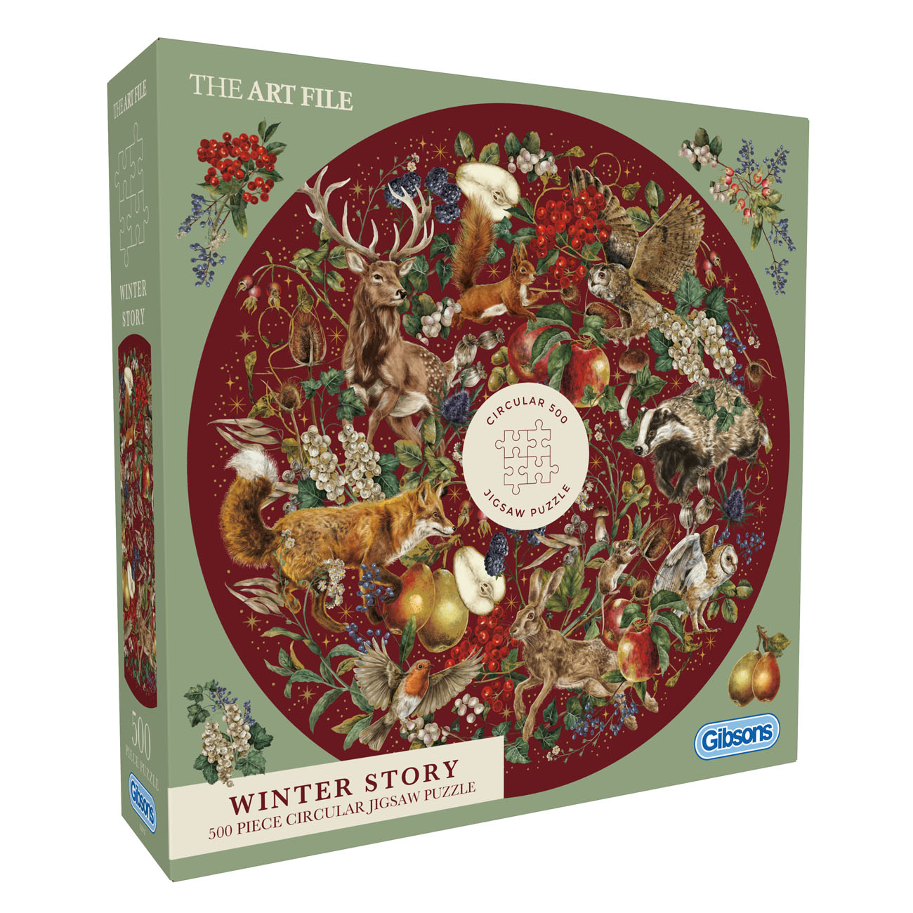 The Art File: Winter Story – 500 rund