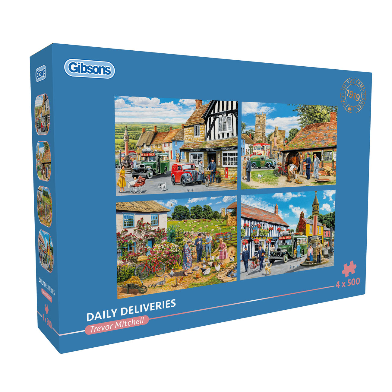 Daily Deliveries – 4 x 500