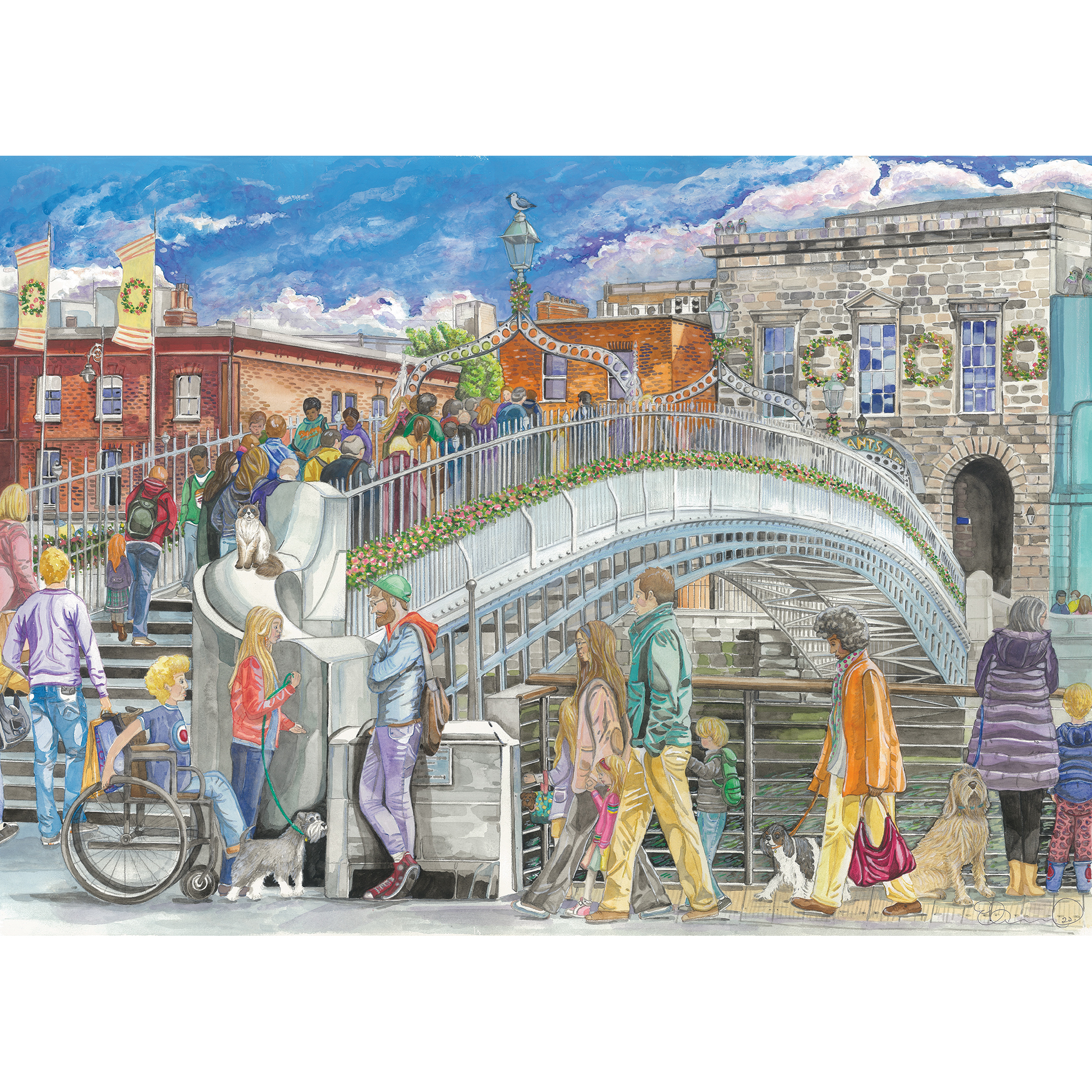 Ha’penny Bridge – 1000