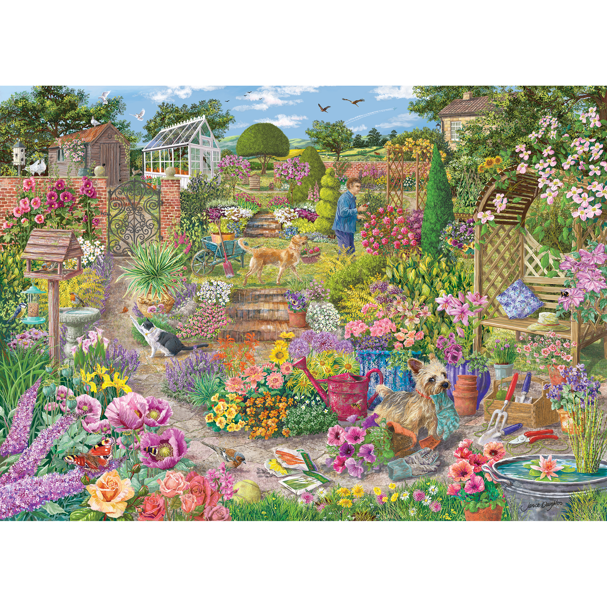 Garden in Bloom – 1000