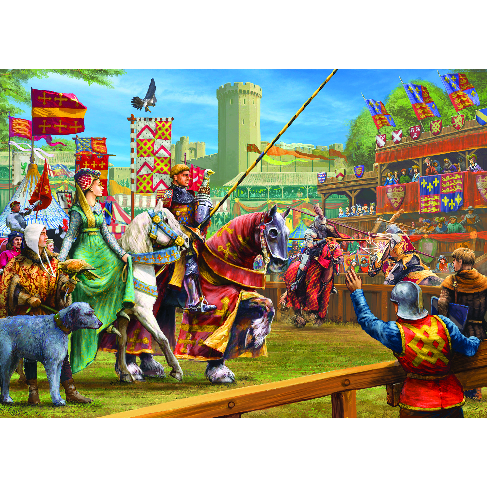 The Joust at Warwick – 1000