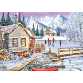 Winter at the Cabin – 1000