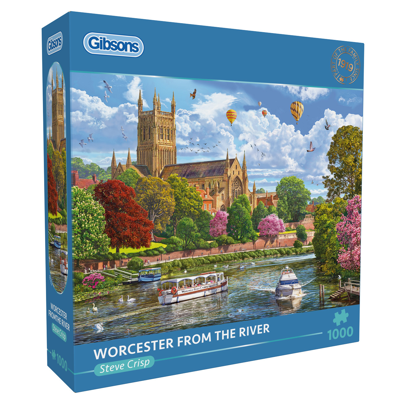 Worcester from the River – 1000