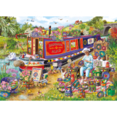 Canal Boat Blooms – 1000