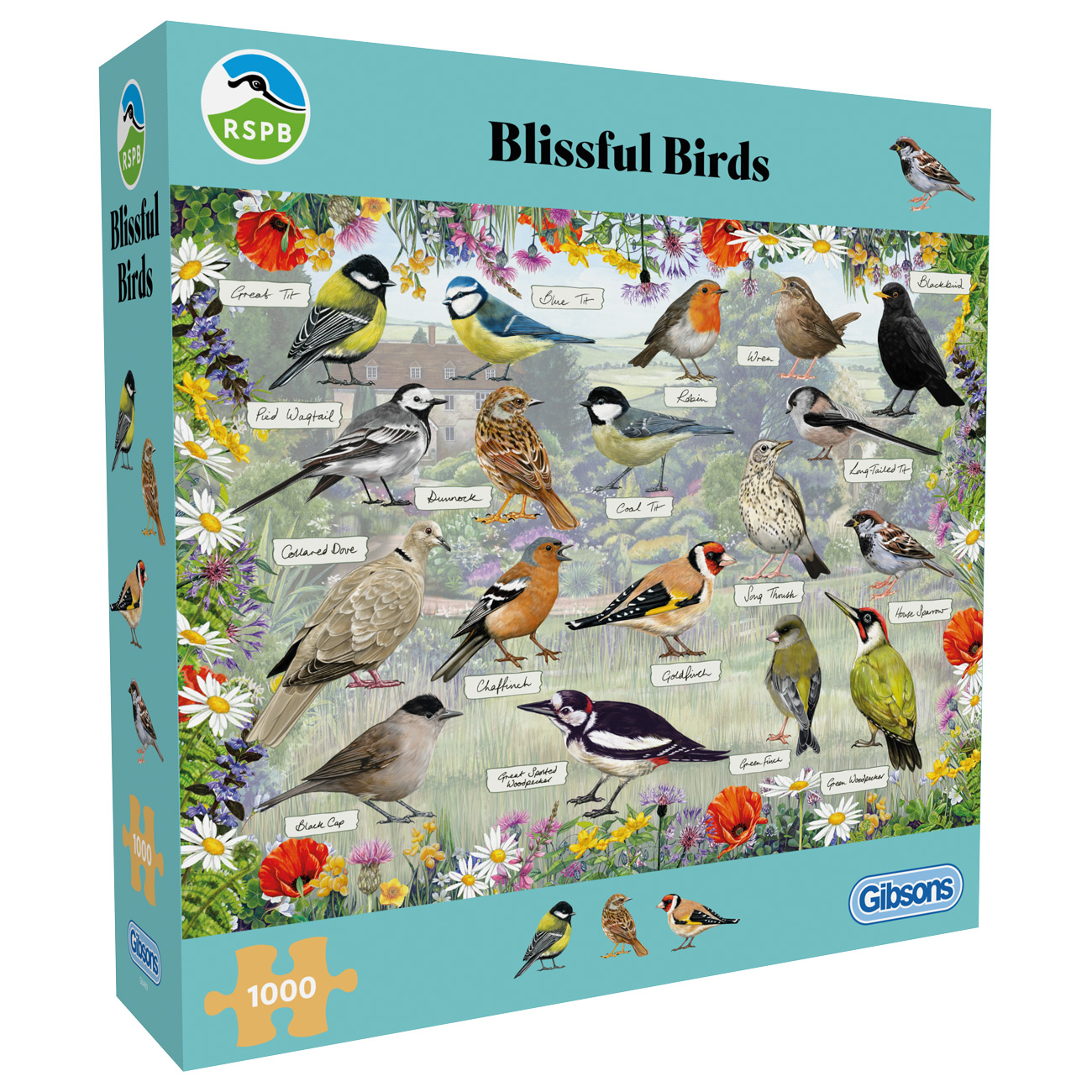 Blissful Birds – 1000