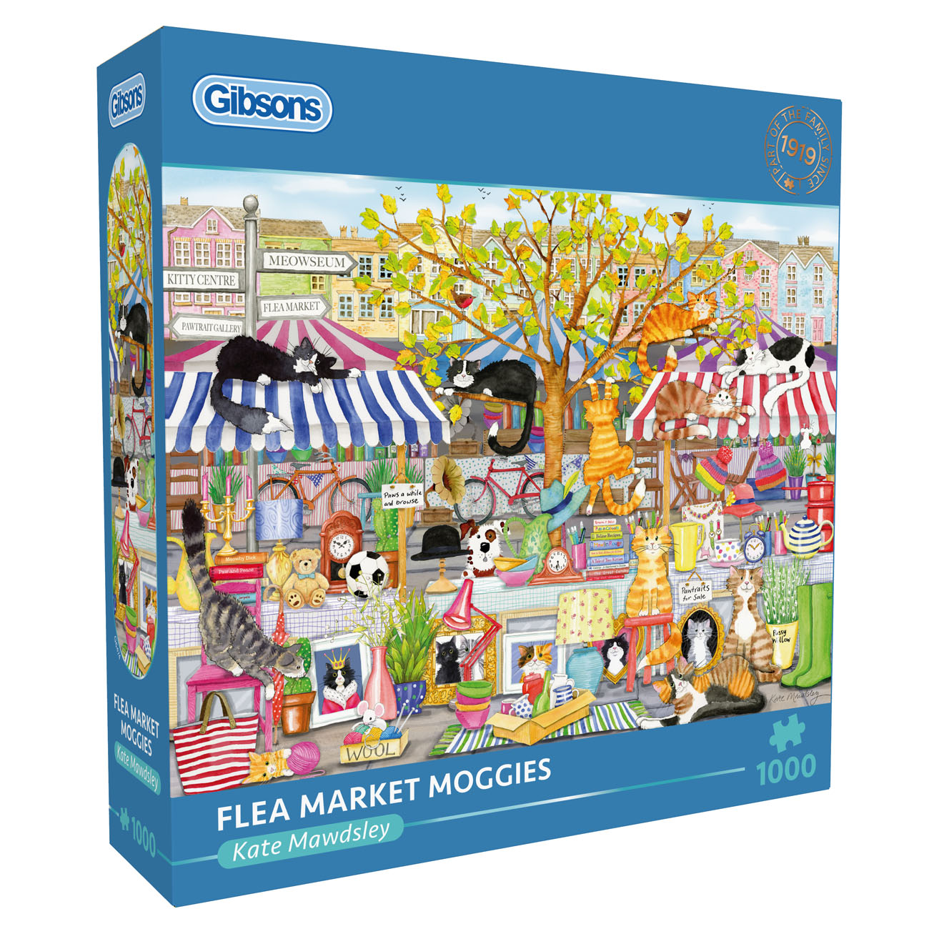 Flea Market Moggies – 1000