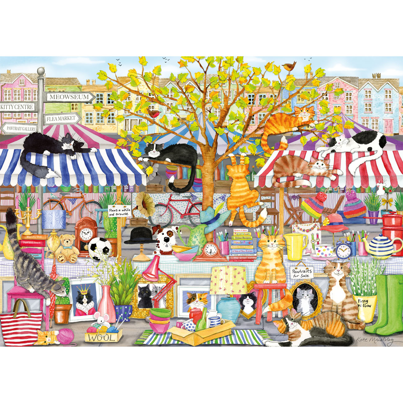 Flea Market Moggies – 1000