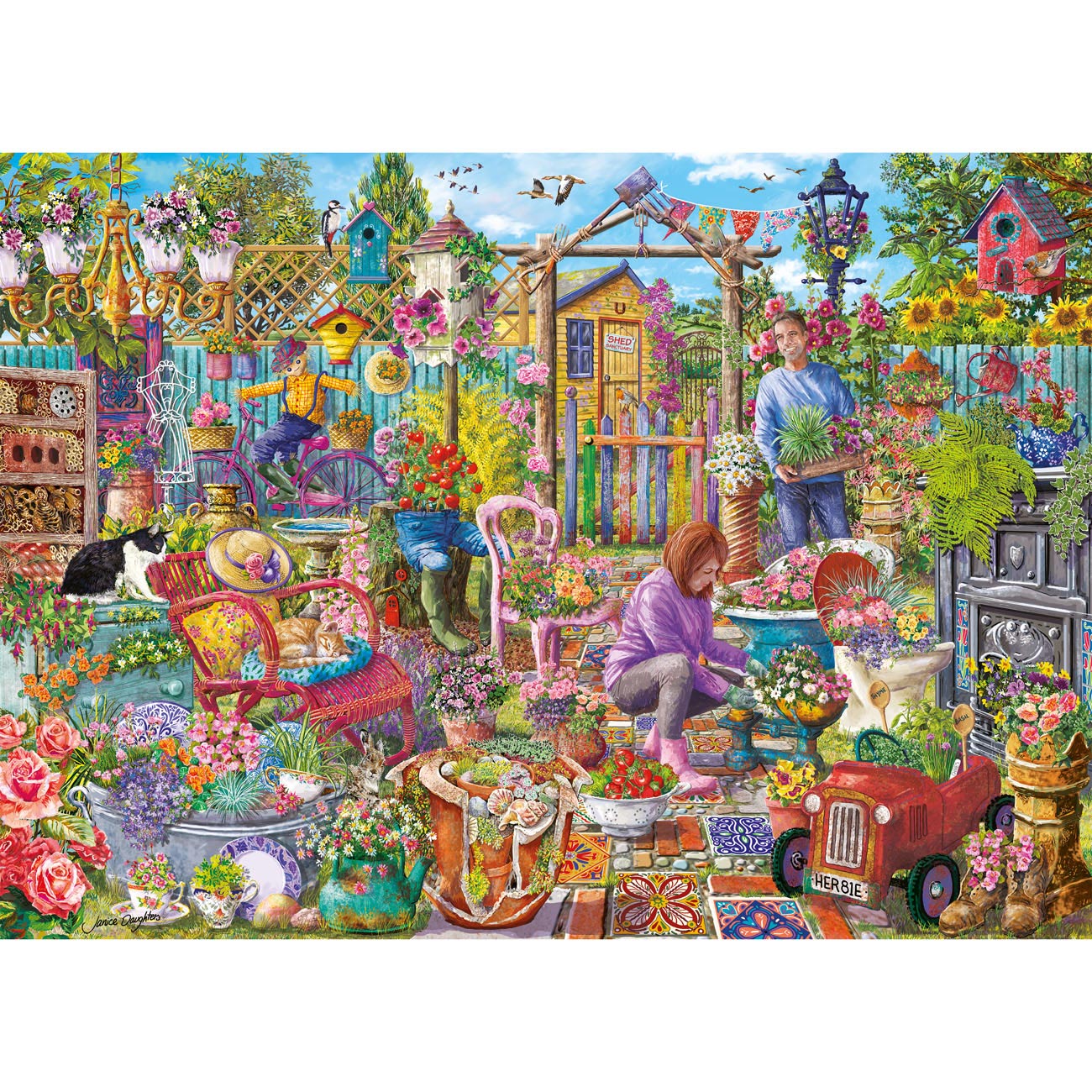 Upcycled Garden – 1000
