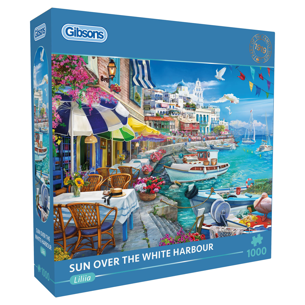 Sun Over the White Harbour – 1000