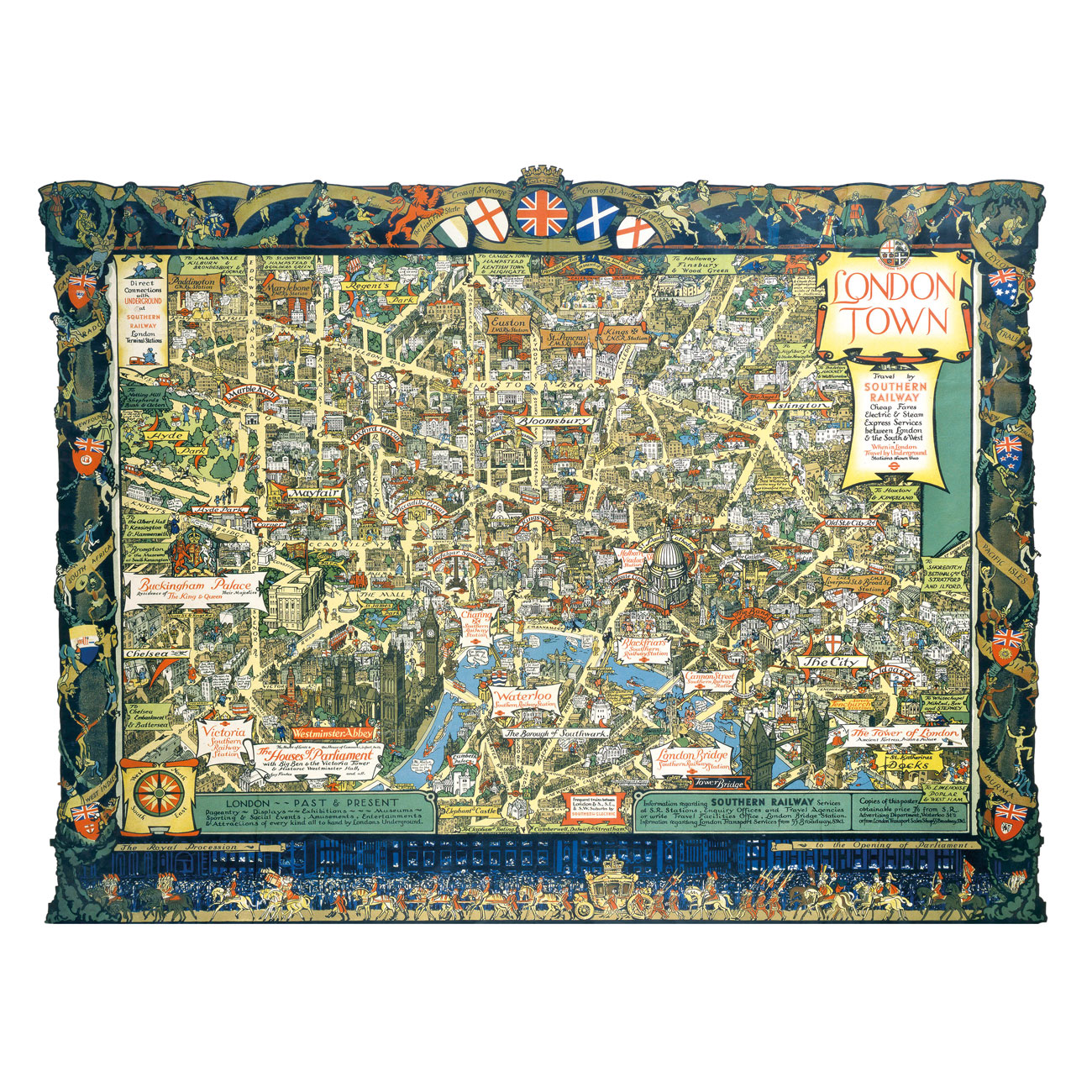London Town by Southern Railway – 1000