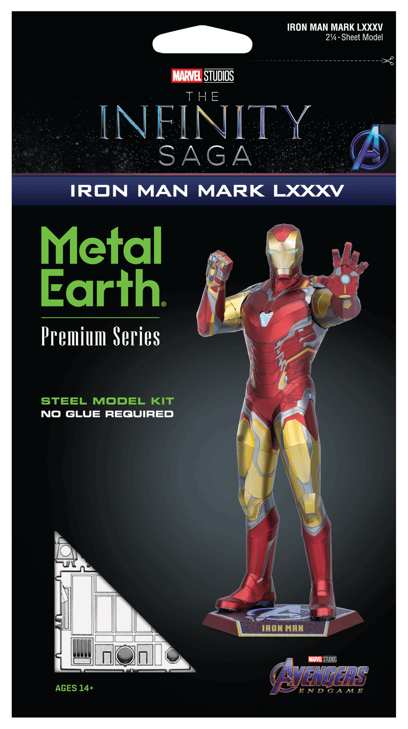 Iron Man Mark LXXXV – Premium Metall Bausatz