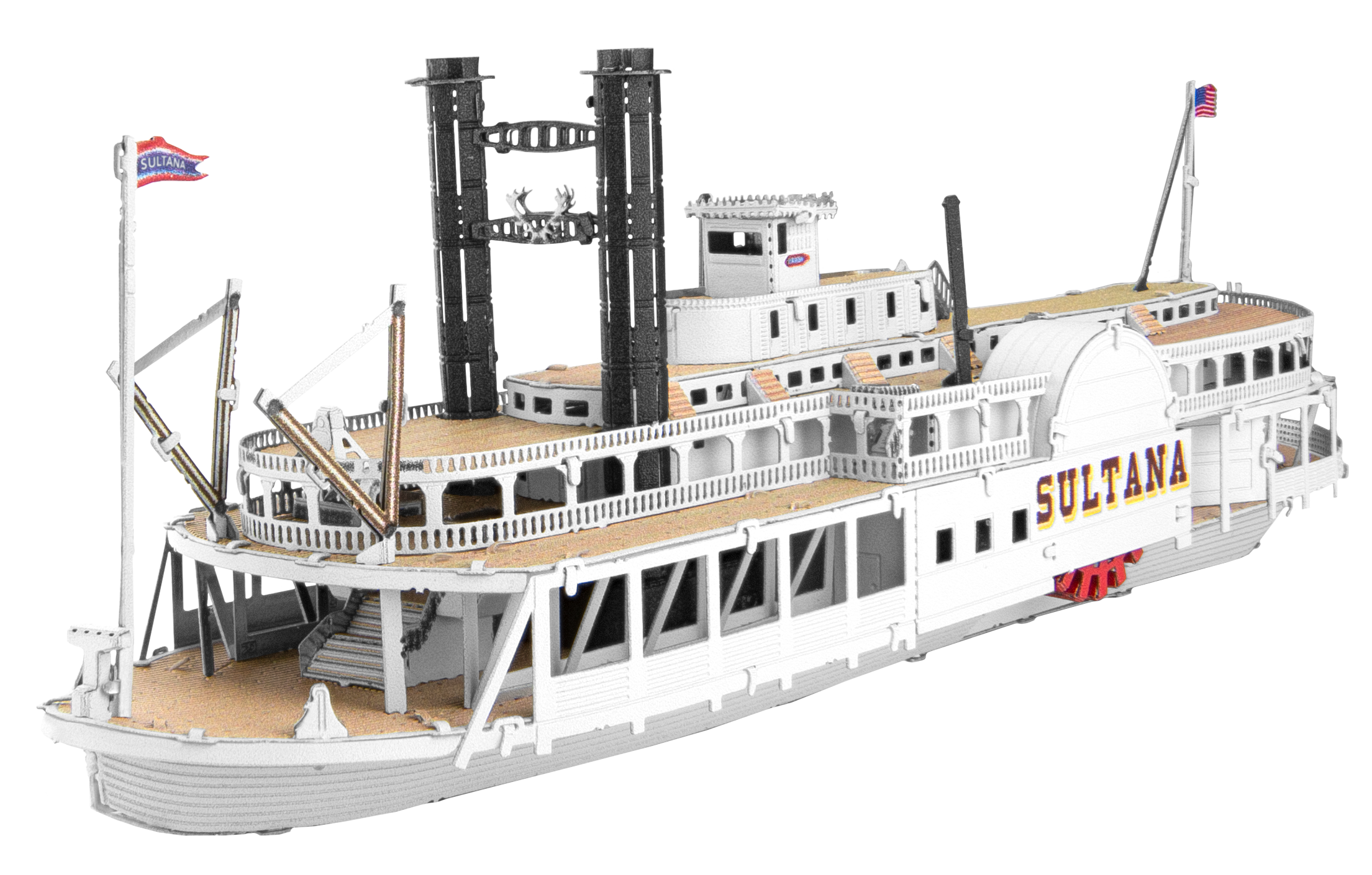 Sultana Steamboat – Metall Bausatz