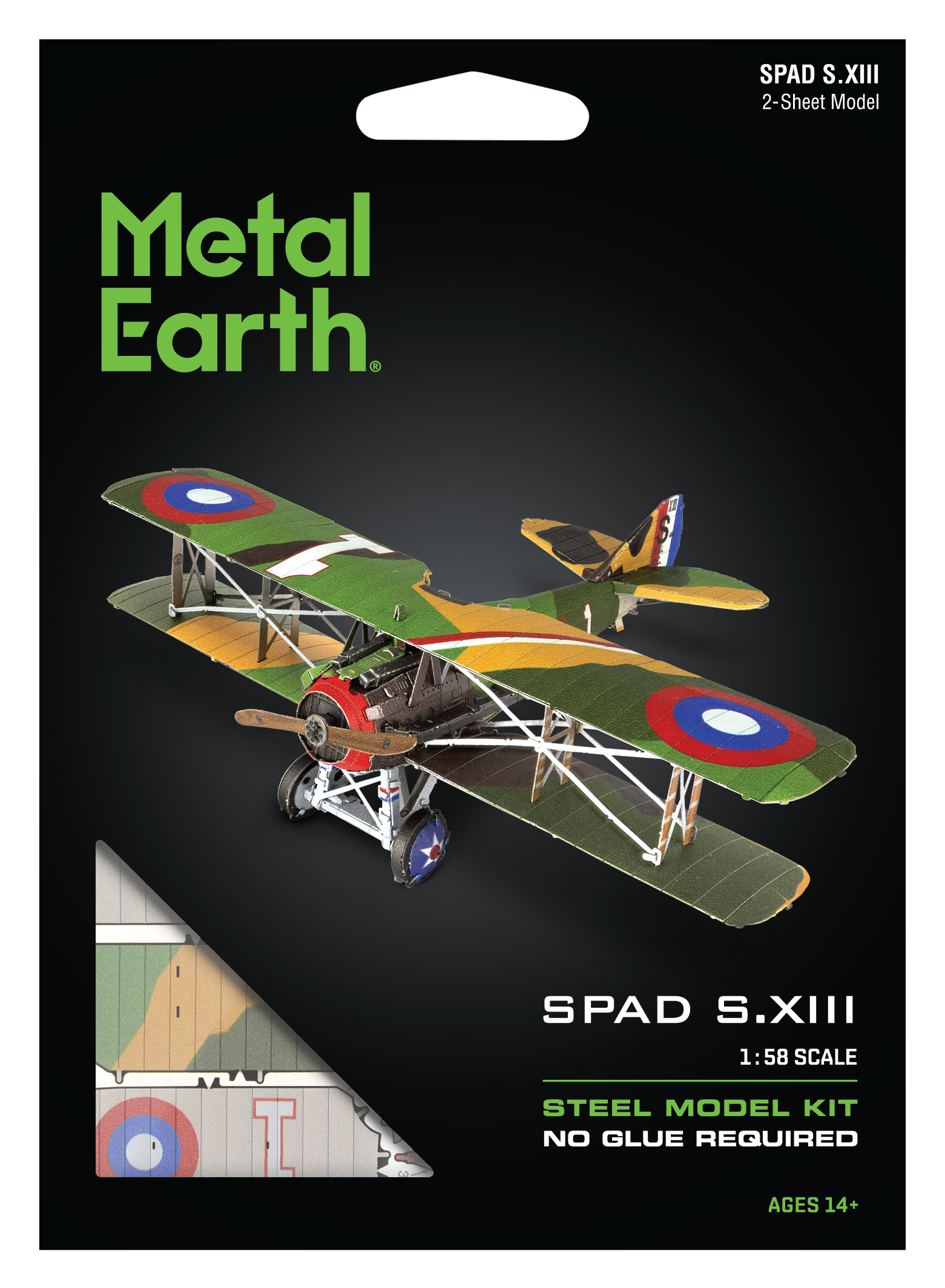 SPAD S.XIII – Metall Bausatz