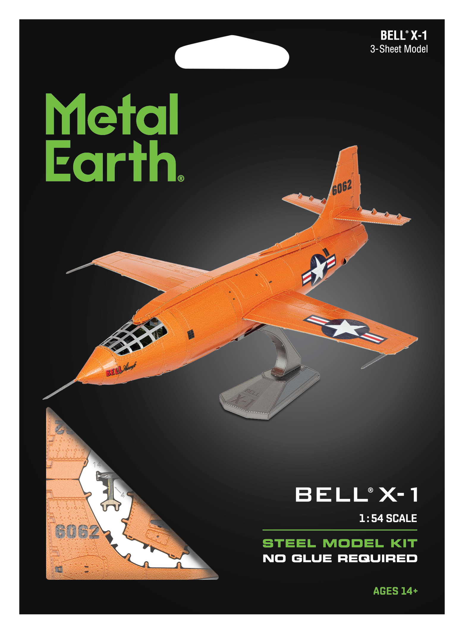 Bell X-1 – Metall Bausatz