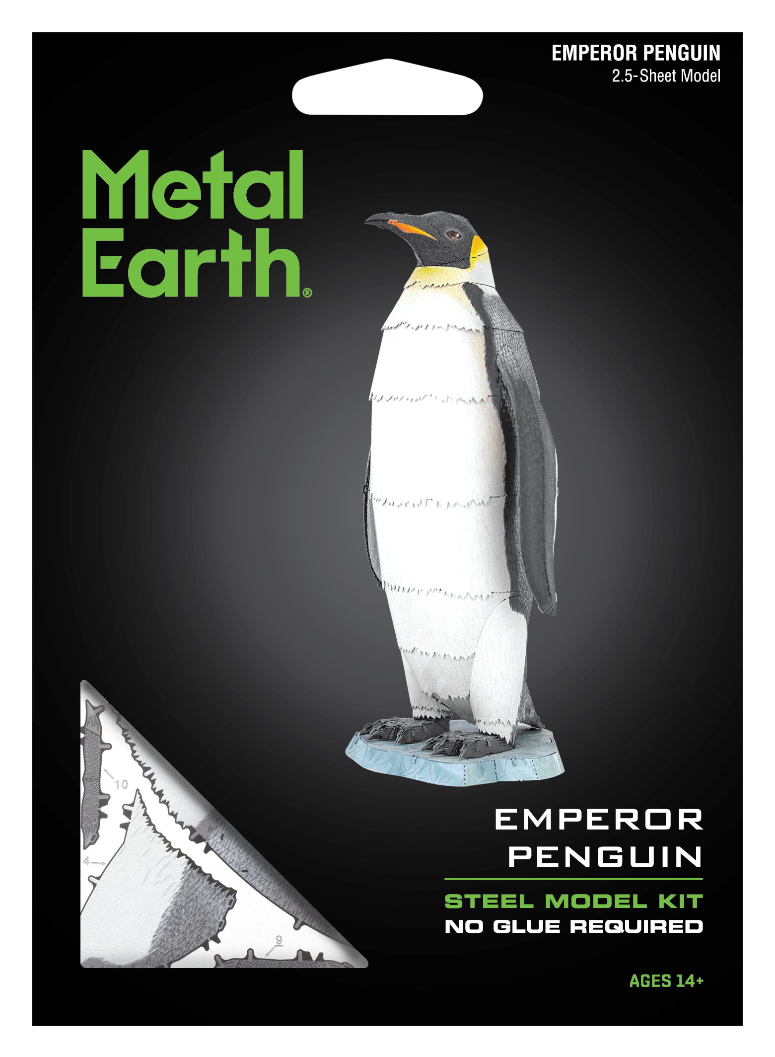 Emperor Penguin – Metall Bausatz