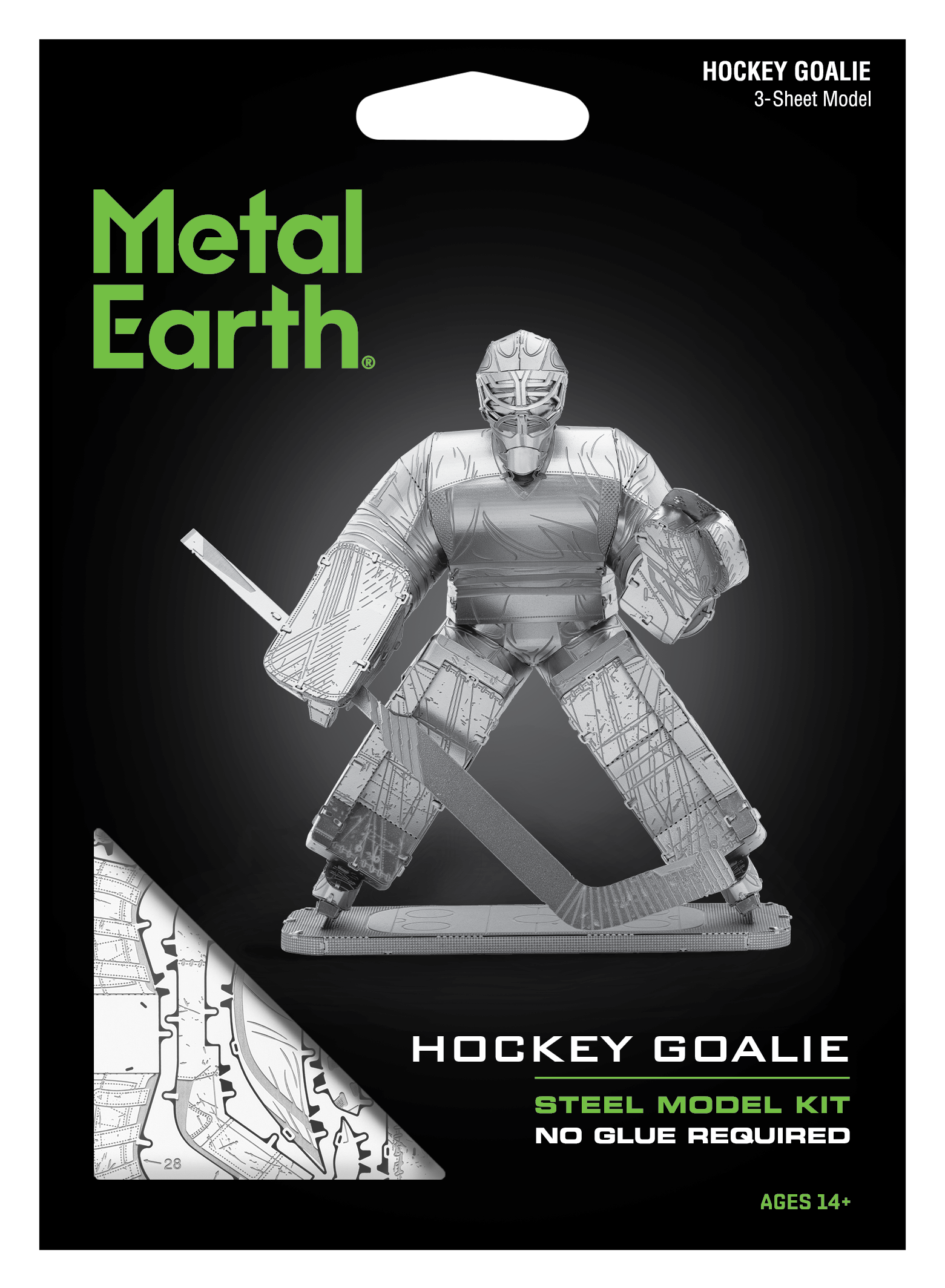 Hockey Goalie – Metall Bausatz