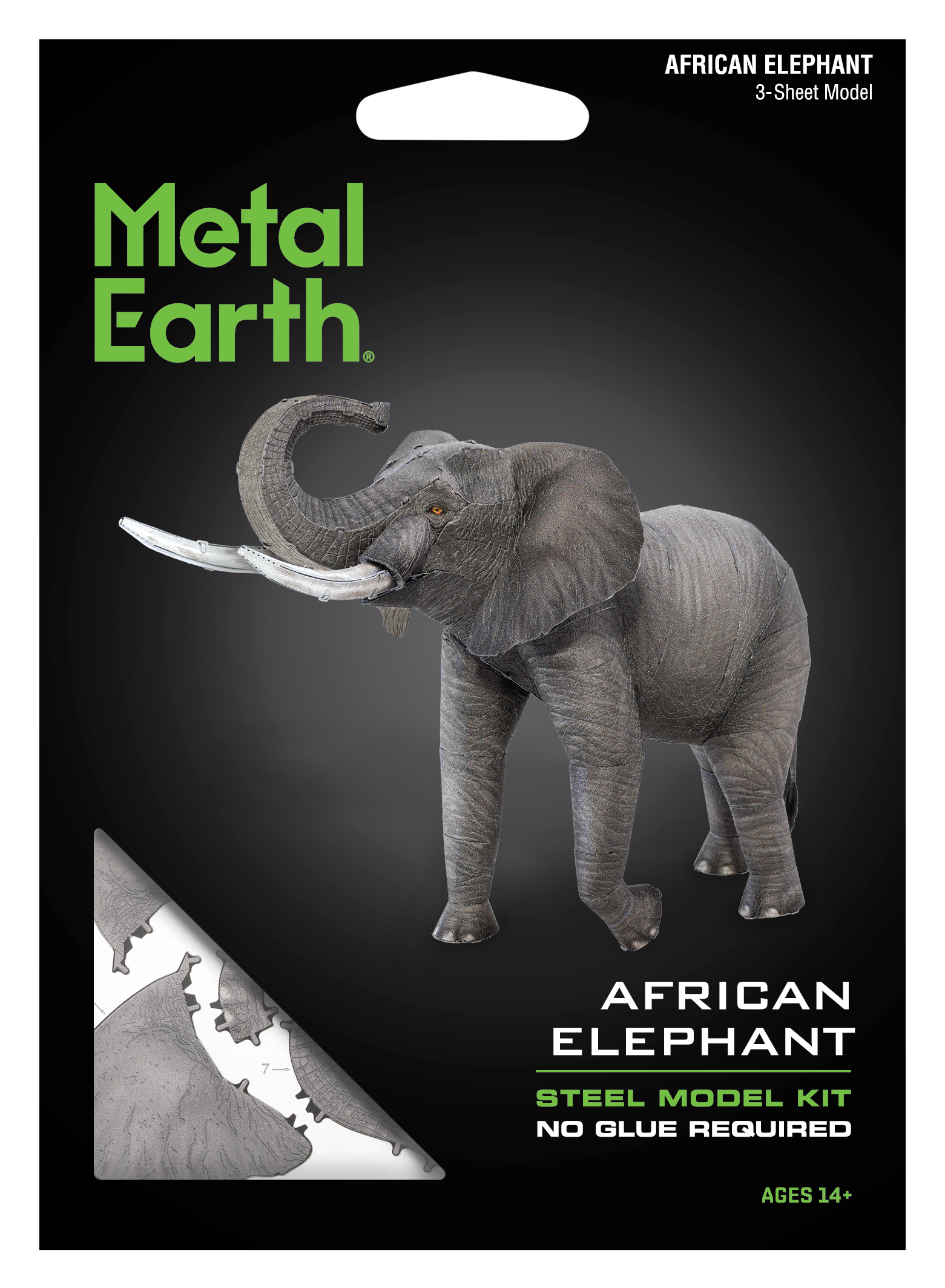 African Elephant – Metall Bausatz