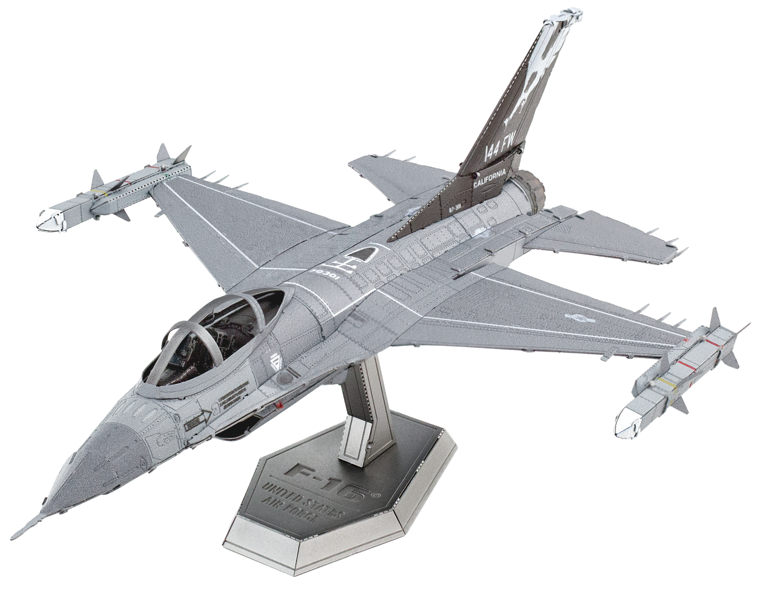 F-16 Fighting Falcon – United States Air Force – Metall Bausatz