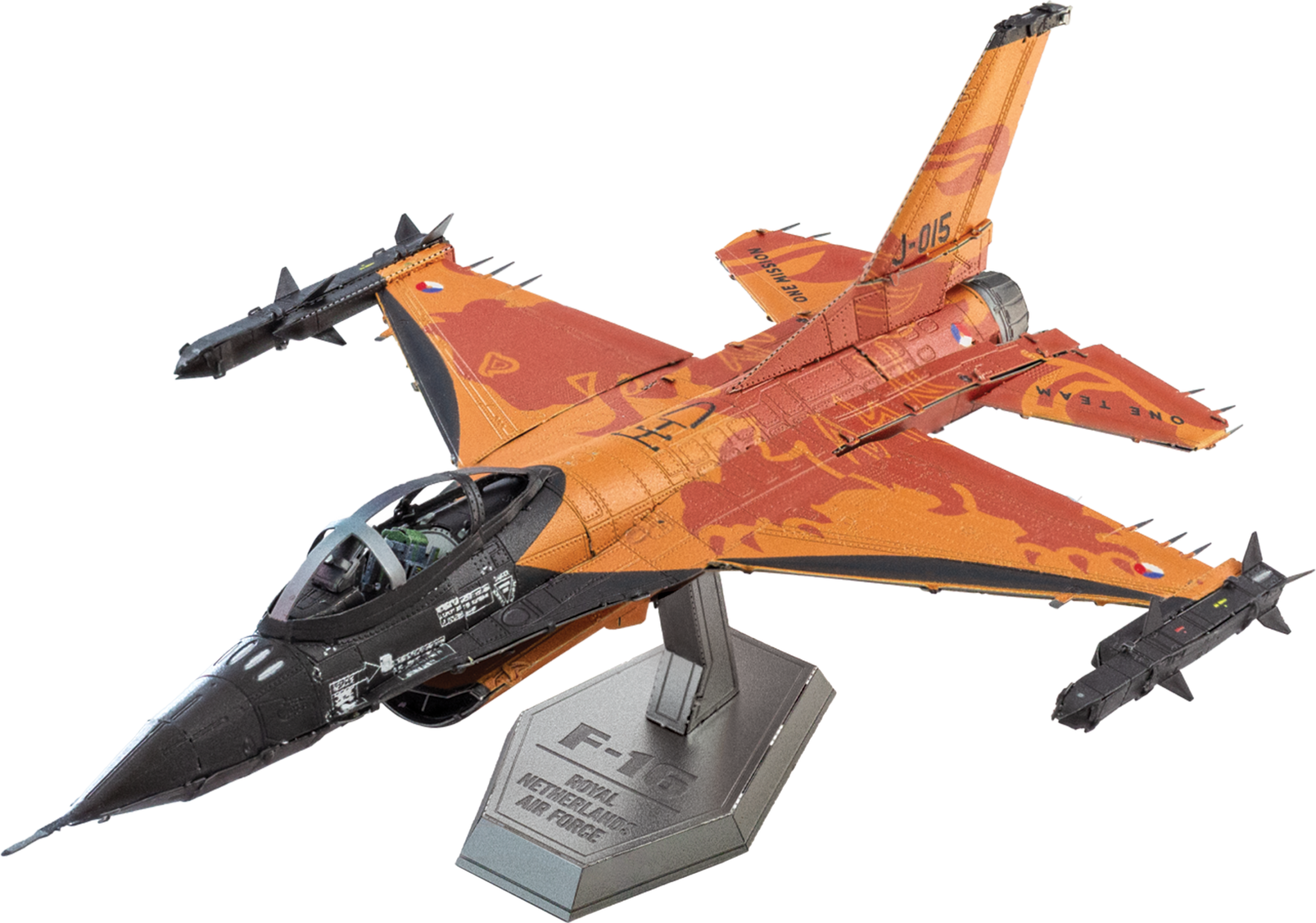 F-16 Fighting Falcon – Royal Netherlands Air Force – Metall Bausatz