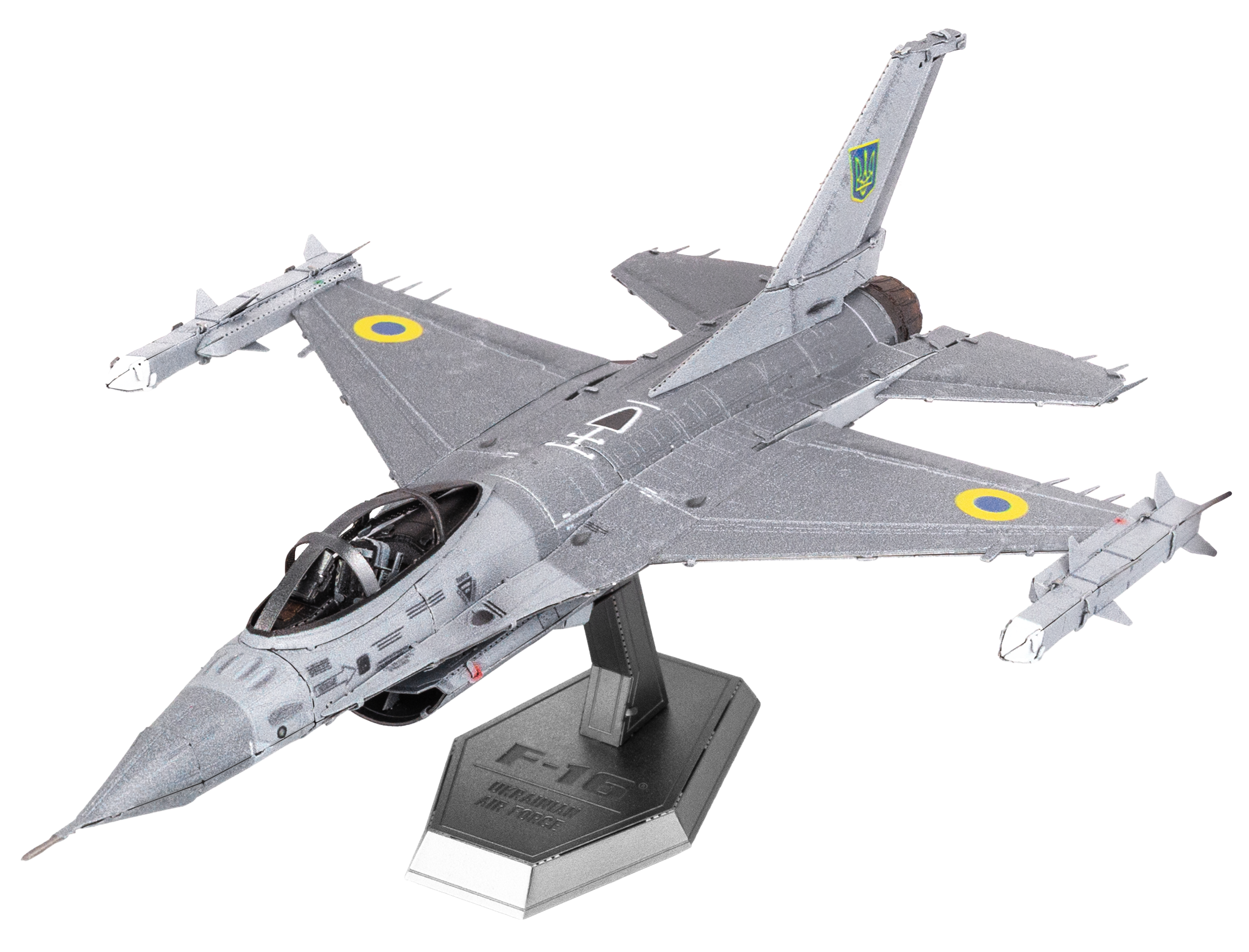 F-16 Fighting Falcon – Ukrainian Air Force – Metall Bausatz