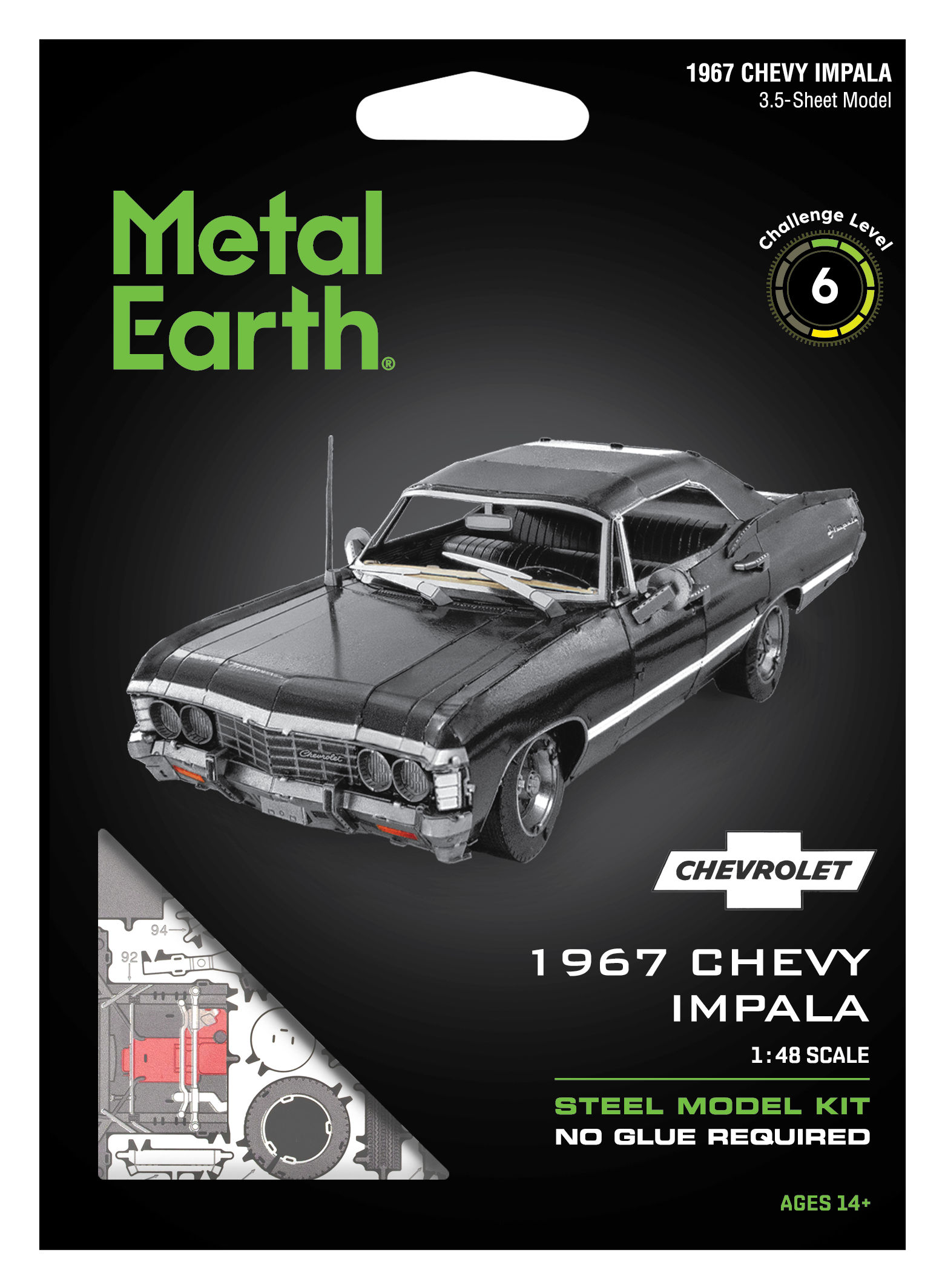 1967 Chevy Impala – Metall Bausatz