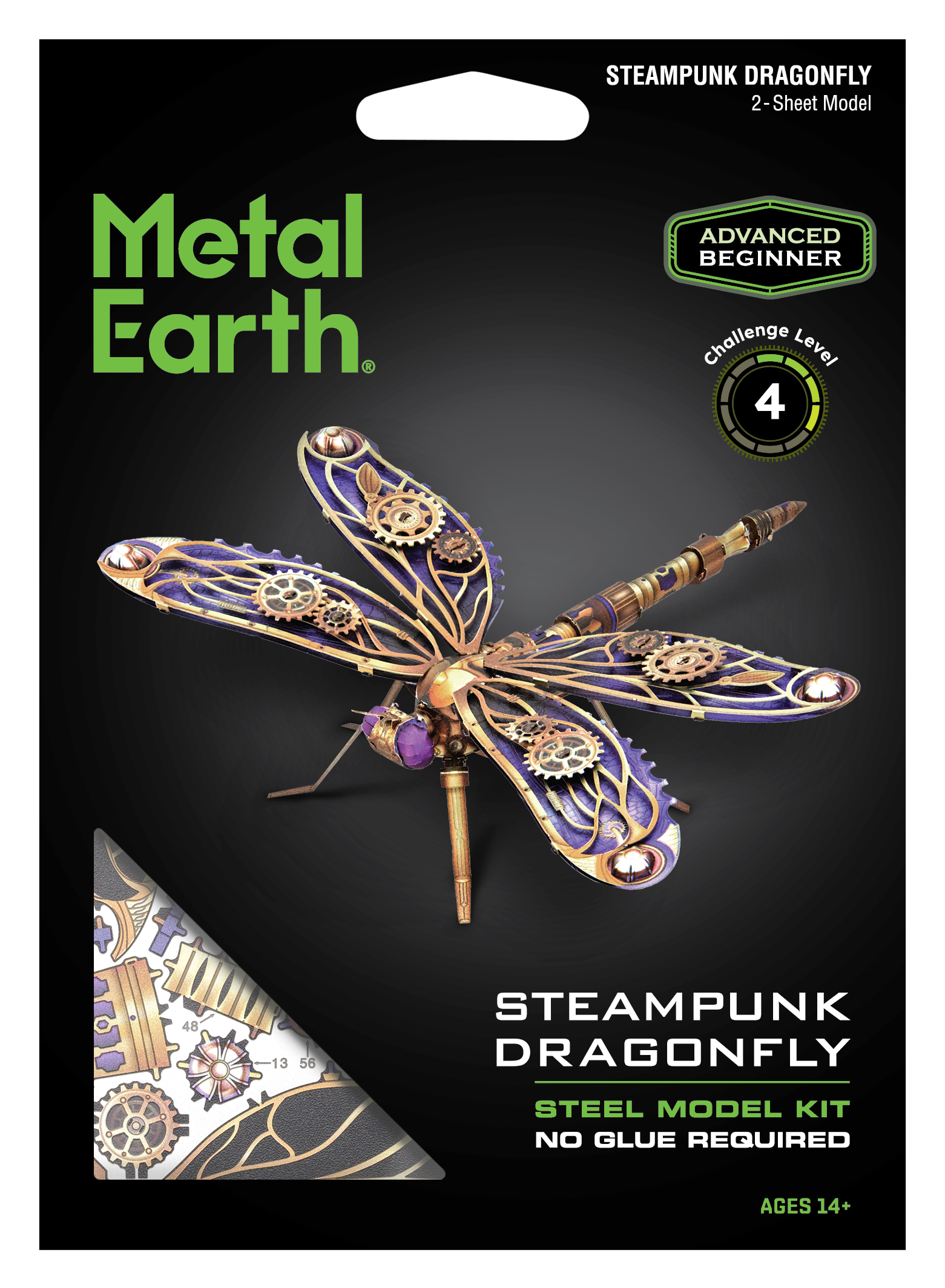 Steampunk Dragonfly – Metall Bausatz