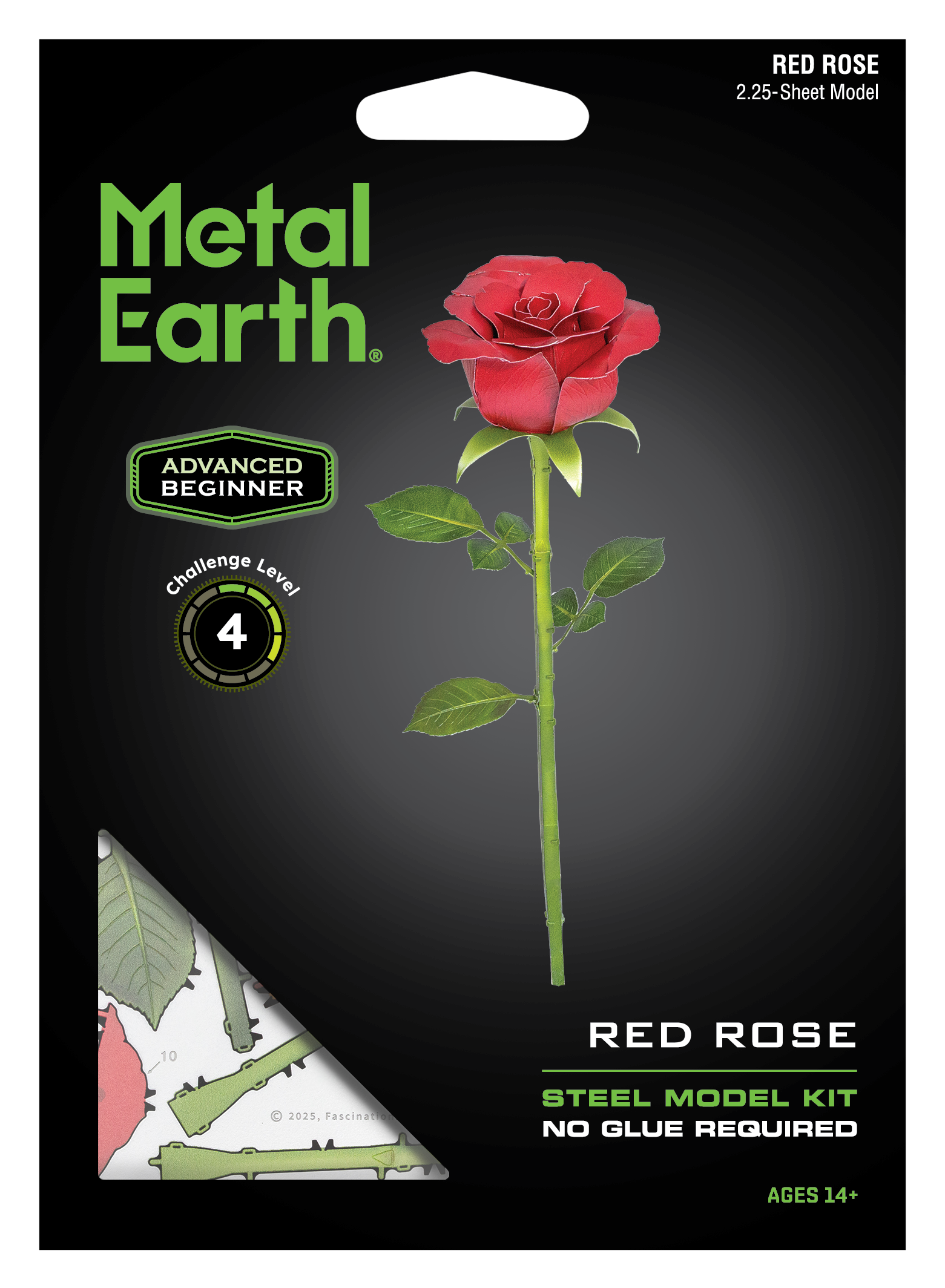 Red Rose – Metall Bausatz