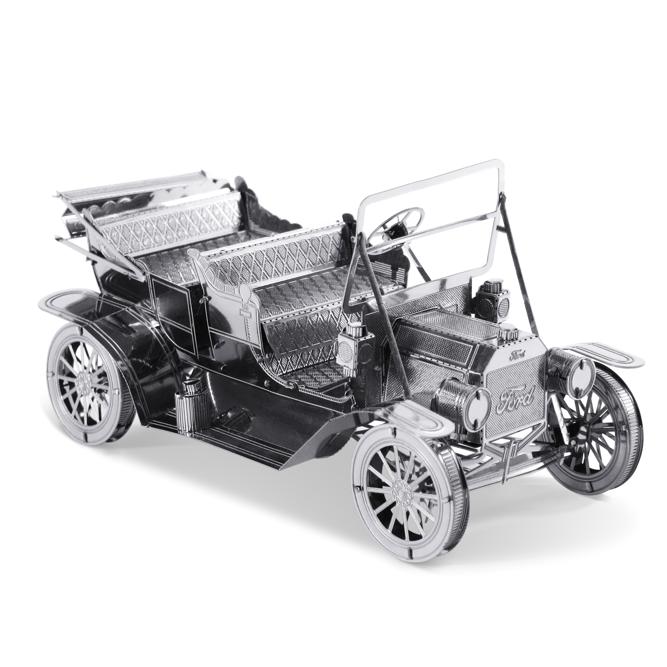 Ford Model T in silber