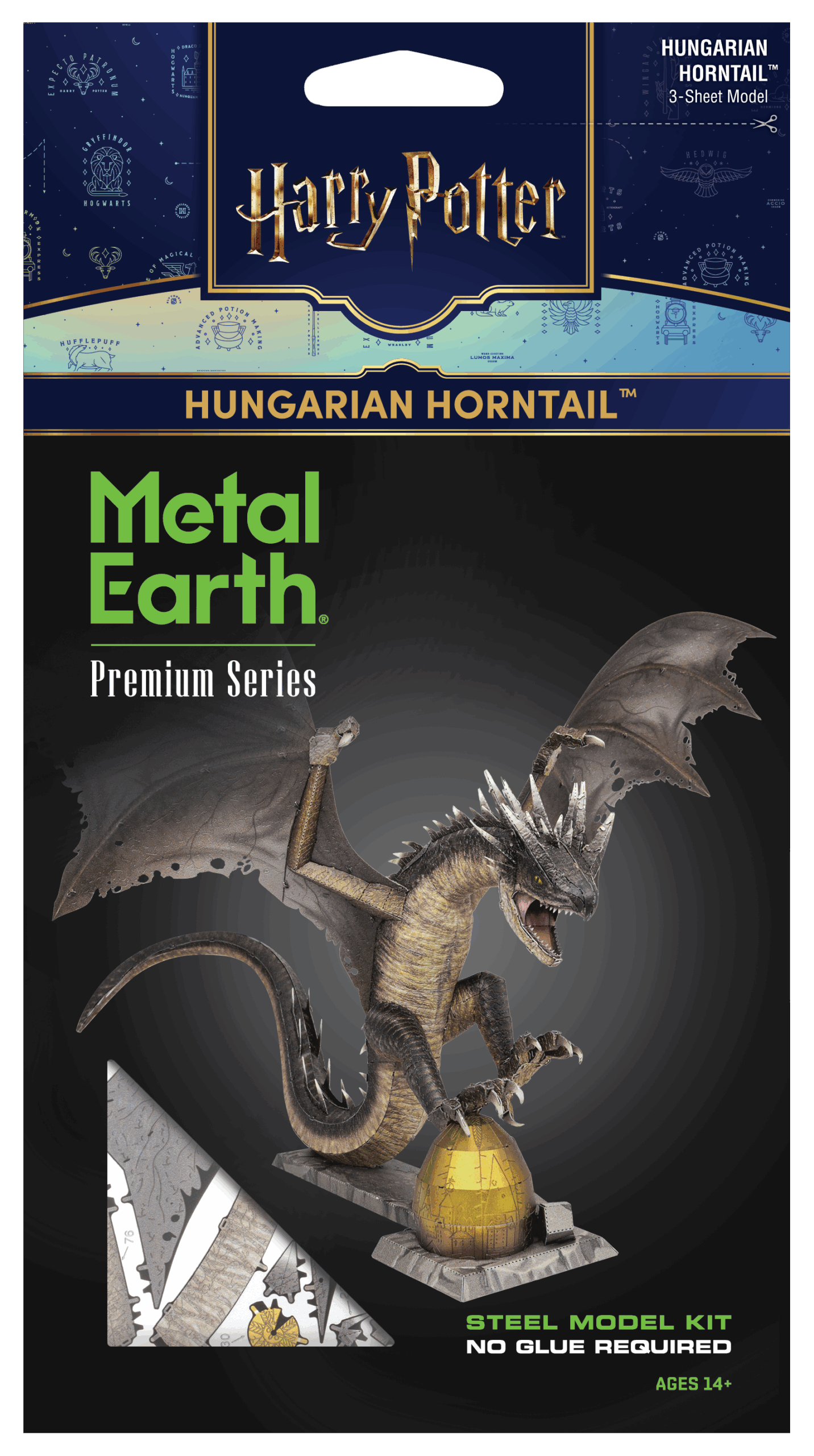 Hungarian Horntail – Premium Metall Bausatz