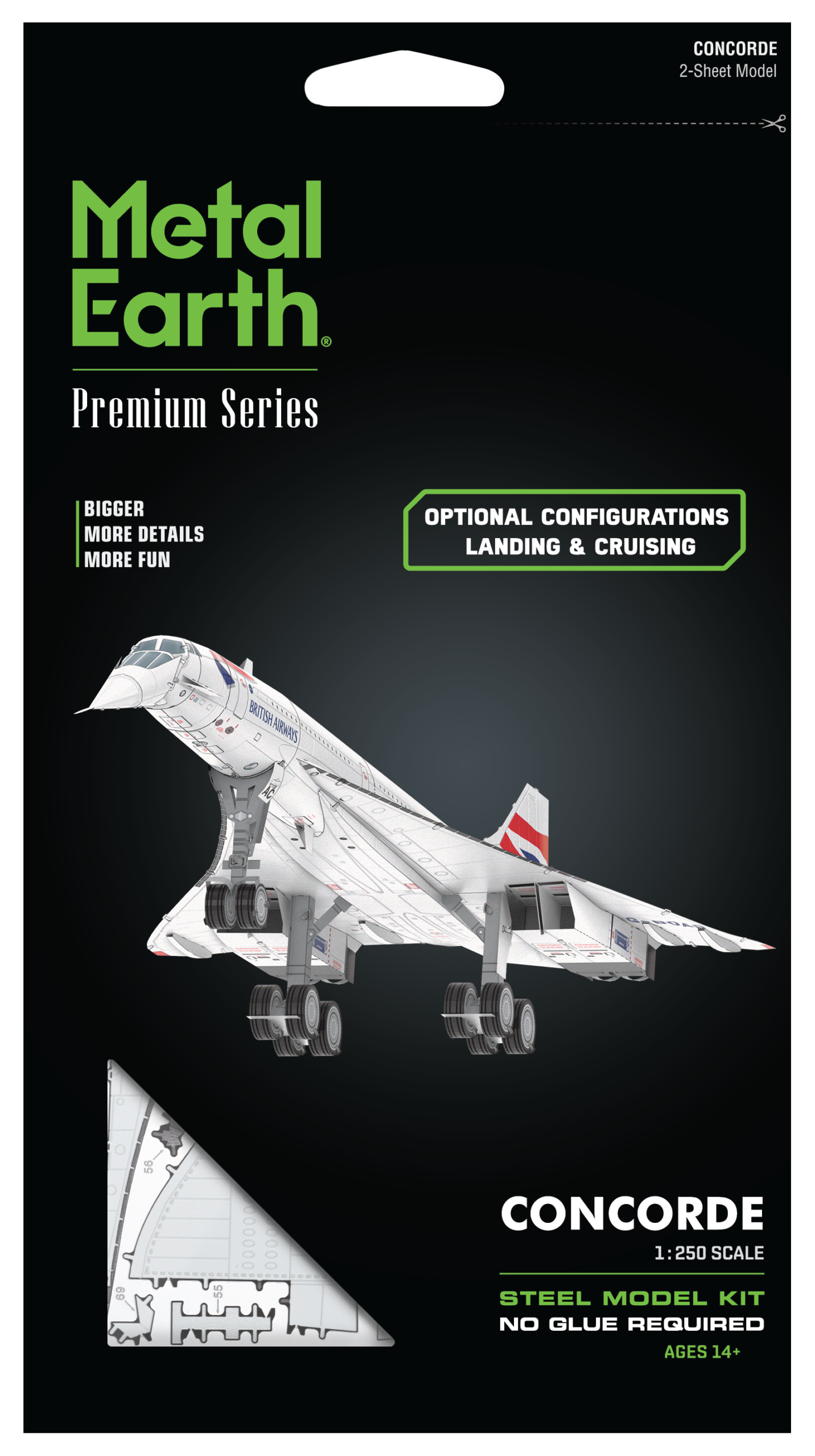Concorde – Premium Metall Bausatz