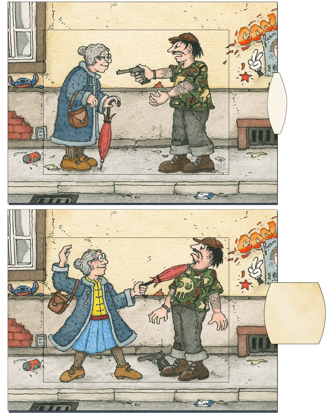Lebende Karten – Oma