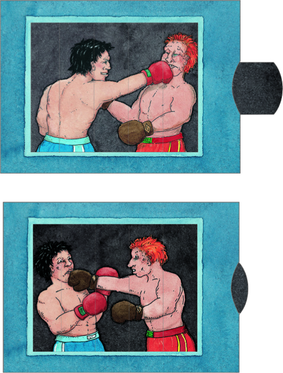 Lebende Karten – Boxer