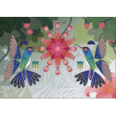 Mobile – Kolibri und Blüte