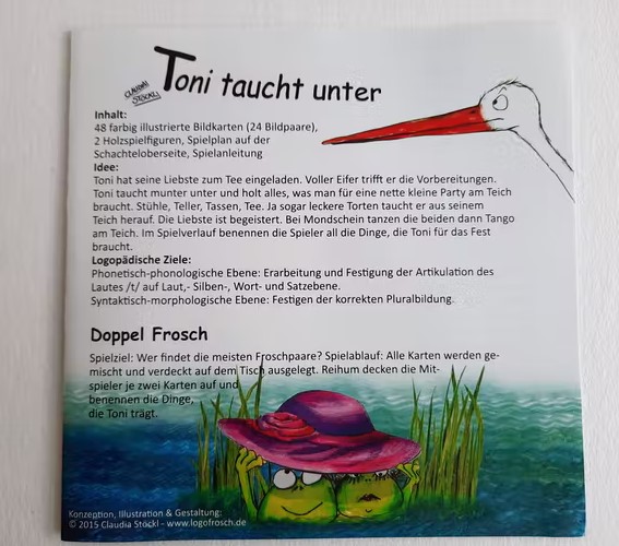 Anleitung von Toni taucht unter