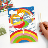 Rainbow Sand Art