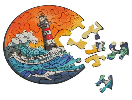Picoli Puzzle – Leuchtturm