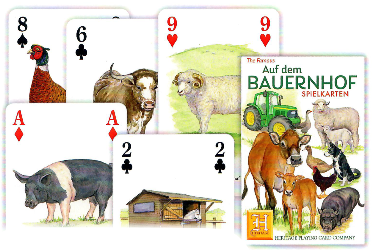 Auf dem Bauernhof – Spielkarten