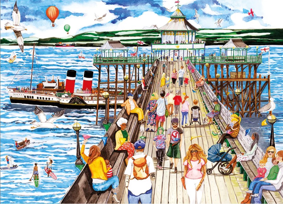 Clevedon Pier – 1000