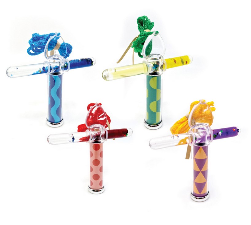 Mini Liquid Stick Kaleidoskop – Groovy – Red Dots