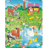 Rahmenpuzzle Mini süsse Tiere