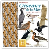 Verpackung und Rückseite der Spielkarten Oiseaux de la Mer