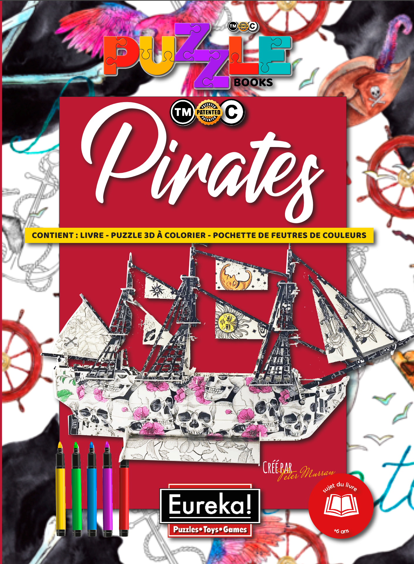 Titelbild des Puzzle Books Pirates